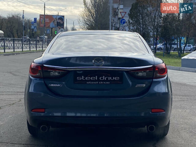 Синий Мазда 6, объемом двигателя 2.49 л и пробегом 157 тыс. км за 13299 $, фото 4 на Automoto.ua