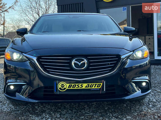 Синий Мазда 6, объемом двигателя 2.49 л и пробегом 140 тыс. км за 12999 $, фото 1 на Automoto.ua