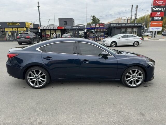 Синий Мазда 6, объемом двигателя 2.5 л и пробегом 104 тыс. км за 15300 $, фото 2 на Automoto.ua