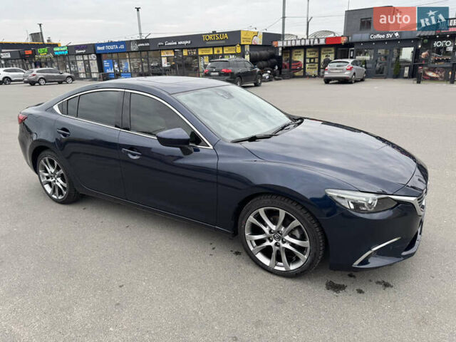 Синий Мазда 6, объемом двигателя 2.49 л и пробегом 104 тыс. км за 15300 $, фото 3 на Automoto.ua