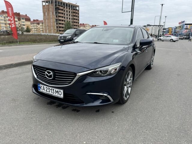 Синий Мазда 6, объемом двигателя 2.5 л и пробегом 104 тыс. км за 15300 $, фото 1 на Automoto.ua