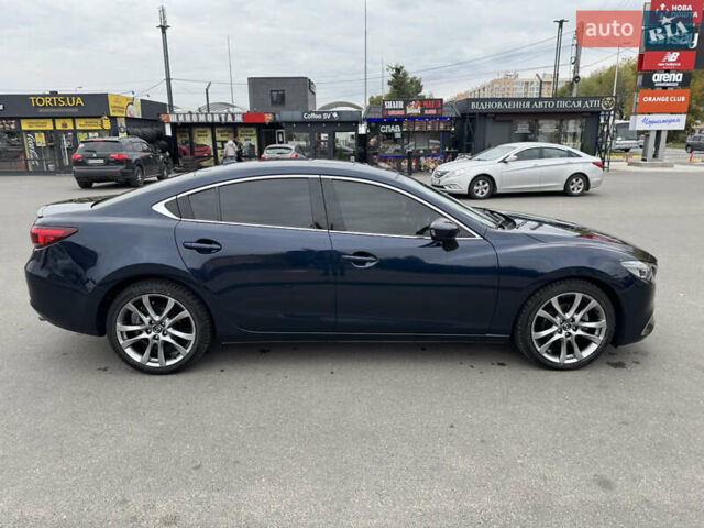 Синий Мазда 6, объемом двигателя 2.49 л и пробегом 104 тыс. км за 15300 $, фото 4 на Automoto.ua