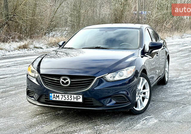 Синій Мазда 6, об'ємом двигуна 2.49 л та пробігом 210 тис. км за 12500 $, фото 1 на Automoto.ua
