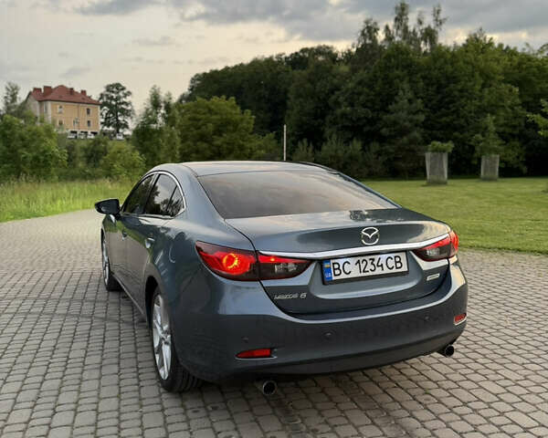 Синий Мазда 6, объемом двигателя 2.49 л и пробегом 176 тыс. км за 13000 $, фото 4 на Automoto.ua
