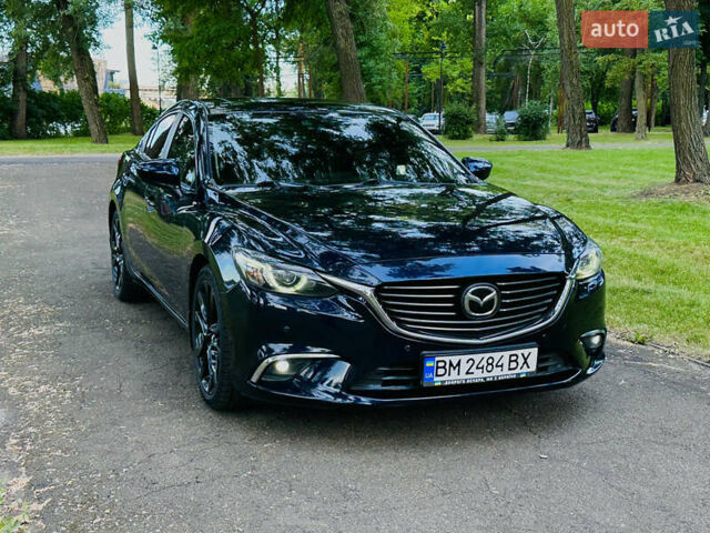 Синий Мазда 6, объемом двигателя 2.49 л и пробегом 137 тыс. км за 14600 $, фото 7 на Automoto.ua
