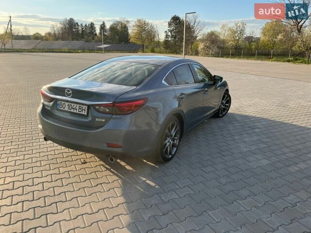 Синий Мазда 6, объемом двигателя 2.5 л и пробегом 183 тыс. км за 15000 $, фото 4 на Automoto.ua