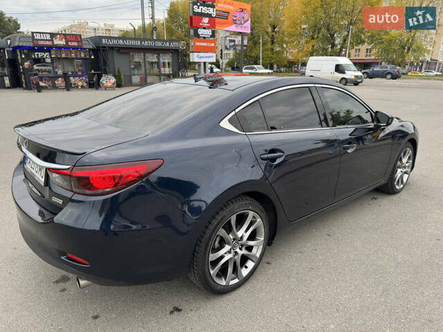 Синий Мазда 6, объемом двигателя 2.49 л и пробегом 104 тыс. км за 15300 $, фото 5 на Automoto.ua