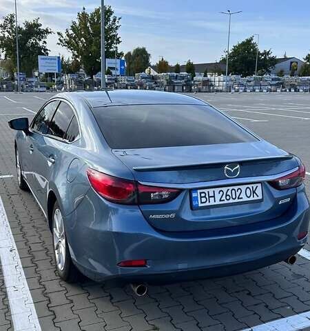 Синий Мазда 6, объемом двигателя 2.49 л и пробегом 110 тыс. км за 11000 $, фото 2 на Automoto.ua