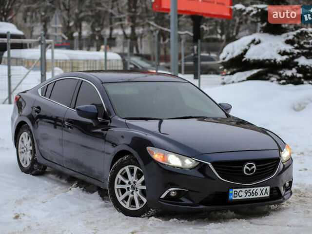 Синий Мазда 6, объемом двигателя 2.5 л и пробегом 219 тыс. км за 11550 $, фото 1 на Automoto.ua