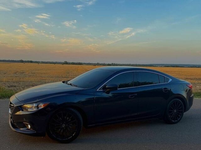 Синий Мазда 6, объемом двигателя 2.49 л и пробегом 110 тыс. км за 12000 $, фото 1 на Automoto.ua