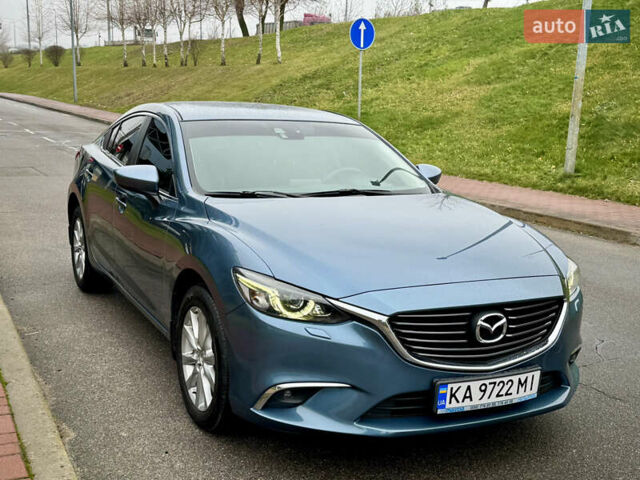Синій Мазда 6, об'ємом двигуна 2.2 л та пробігом 153 тис. км за 13300 $, фото 1 на Automoto.ua