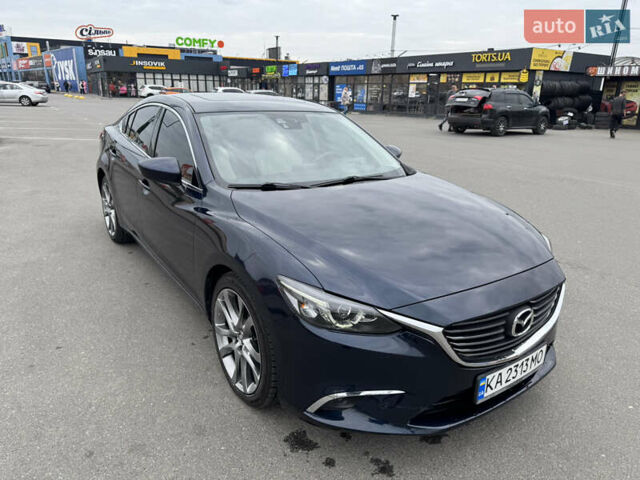 Синий Мазда 6, объемом двигателя 2.49 л и пробегом 104 тыс. км за 15300 $, фото 2 на Automoto.ua