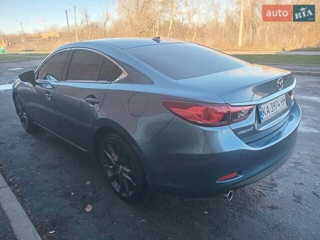 Синий Мазда 6, объемом двигателя 2.49 л и пробегом 160 тыс. км за 13300 $, фото 3 на Automoto.ua