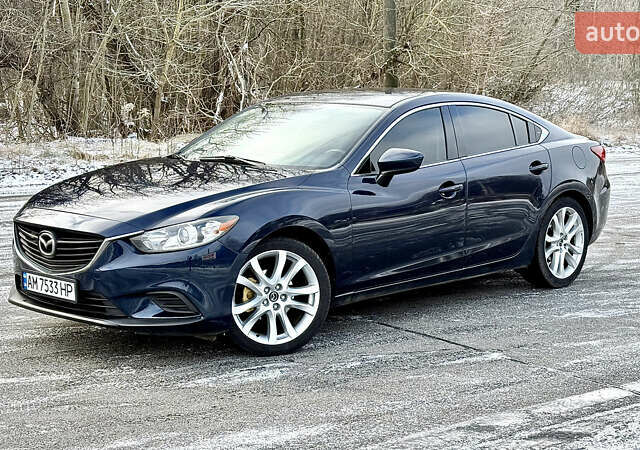 Синій Мазда 6, об'ємом двигуна 2.49 л та пробігом 210 тис. км за 12500 $, фото 6 на Automoto.ua