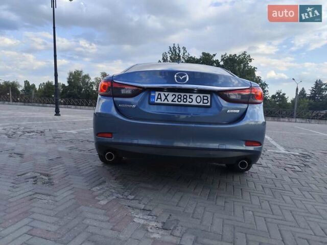 Синий Мазда 6, объемом двигателя 2.49 л и пробегом 175 тыс. км за 11999 $, фото 2 на Automoto.ua