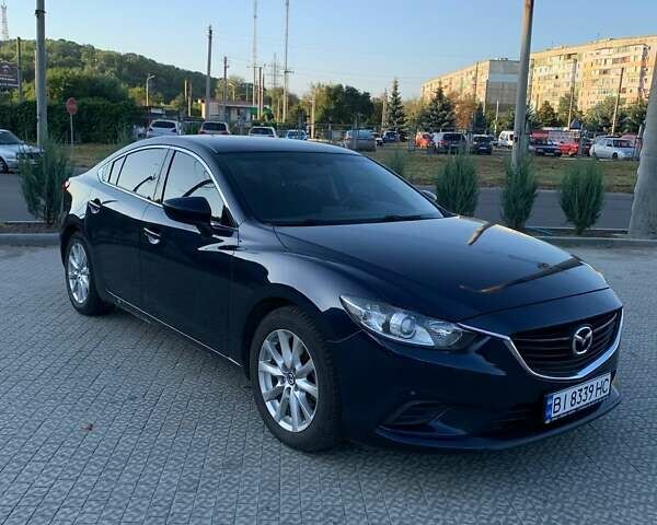 Синий Мазда 6, объемом двигателя 2.49 л и пробегом 192 тыс. км за 12700 $, фото 1 на Automoto.ua