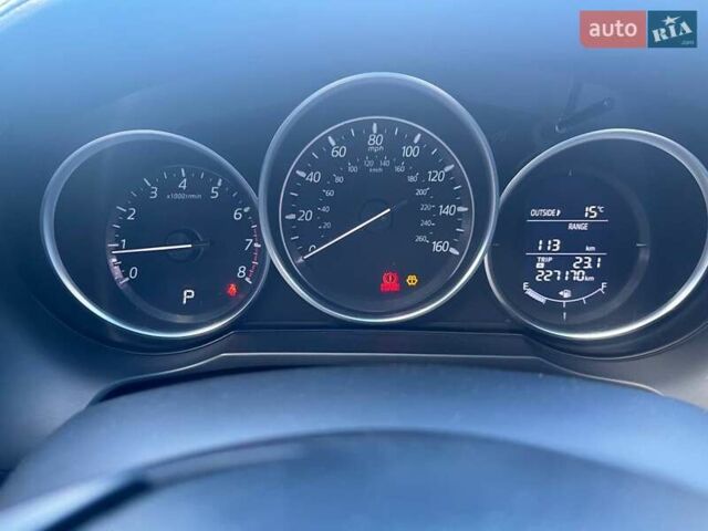 Синий Мазда 6, объемом двигателя 2.49 л и пробегом 227 тыс. км за 15000 $, фото 1 на Automoto.ua