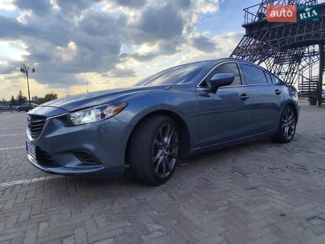 Синий Мазда 6, объемом двигателя 2.49 л и пробегом 175 тыс. км за 11999 $, фото 1 на Automoto.ua