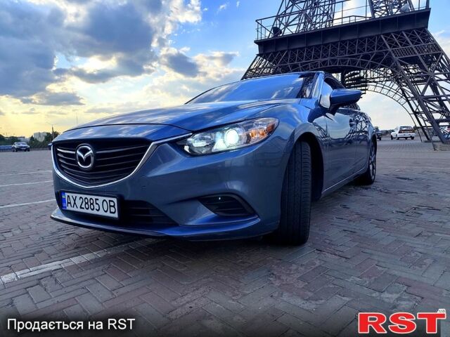 Синий Мазда 6, объемом двигателя 2.5 л и пробегом 170 тыс. км за 14000 $, фото 4 на Automoto.ua