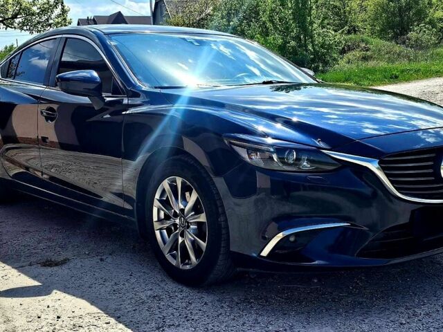 Синий Мазда 6, объемом двигателя 2.2 л и пробегом 170 тыс. км за 14800 $, фото 3 на Automoto.ua