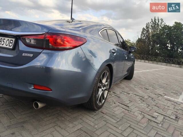 Синий Мазда 6, объемом двигателя 2.49 л и пробегом 175 тыс. км за 11999 $, фото 5 на Automoto.ua