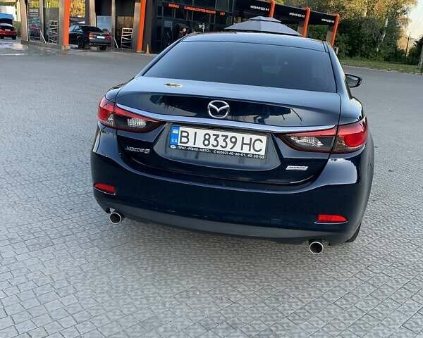Синий Мазда 6, объемом двигателя 2.49 л и пробегом 173 тыс. км за 13000 $, фото 5 на Automoto.ua