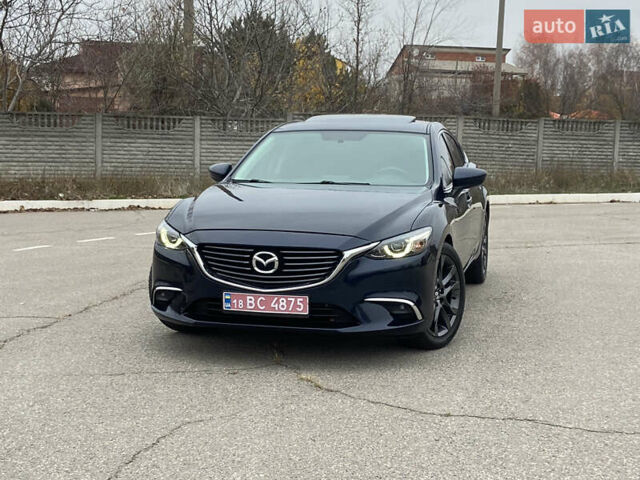 Синий Мазда 6, объемом двигателя 2.49 л и пробегом 108 тыс. км за 14300 $, фото 2 на Automoto.ua