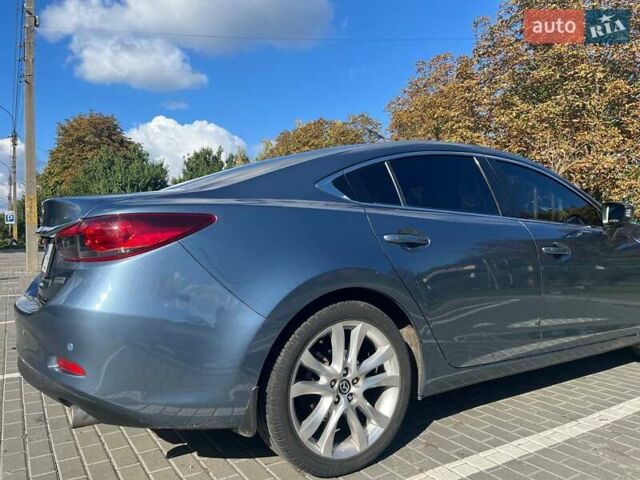 Синий Мазда 6, объемом двигателя 2.49 л и пробегом 227 тыс. км за 15000 $, фото 2 на Automoto.ua