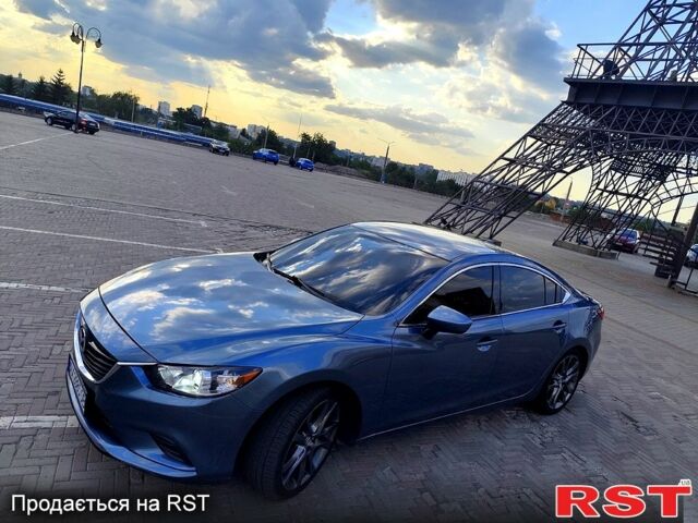Синий Мазда 6, объемом двигателя 2.5 л и пробегом 170 тыс. км за 14000 $, фото 1 на Automoto.ua