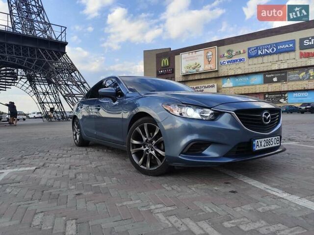 Синий Мазда 6, объемом двигателя 2.49 л и пробегом 175 тыс. км за 11999 $, фото 7 на Automoto.ua