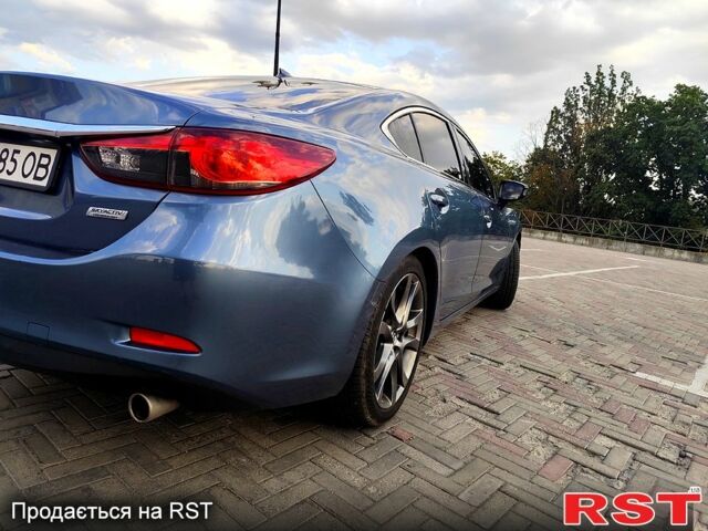 Синий Мазда 6, объемом двигателя 2.5 л и пробегом 170 тыс. км за 14000 $, фото 3 на Automoto.ua