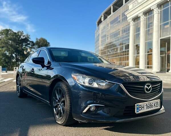 Синий Мазда 6, объемом двигателя 2.49 л и пробегом 159 тыс. км за 12800 $, фото 1 на Automoto.ua