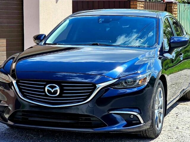 Синий Мазда 6, объемом двигателя 2.2 л и пробегом 170 тыс. км за 14800 $, фото 1 на Automoto.ua