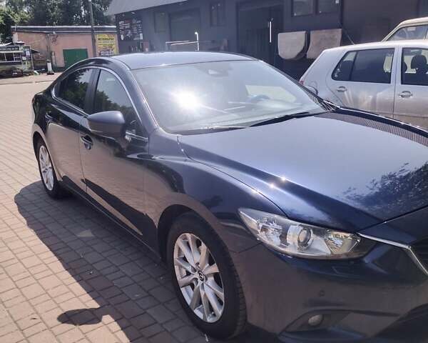 Синій Мазда 6, об'ємом двигуна 2 л та пробігом 141 тис. км за 16000 $, фото 1 на Automoto.ua