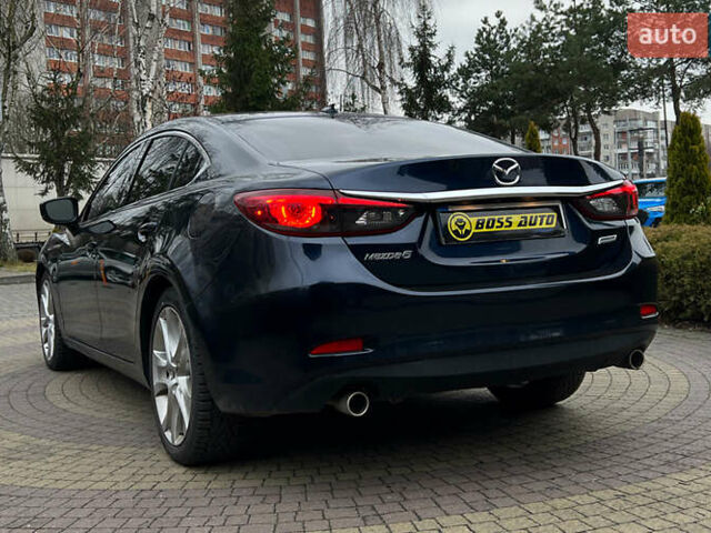 Синий Мазда 6, объемом двигателя 2.49 л и пробегом 105 тыс. км за 15999 $, фото 4 на Automoto.ua