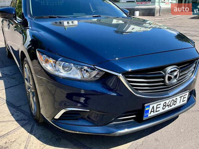Синий Мазда 6, объемом двигателя 2.49 л и пробегом 95 тыс. км за 15500 $, фото 3 на Automoto.ua