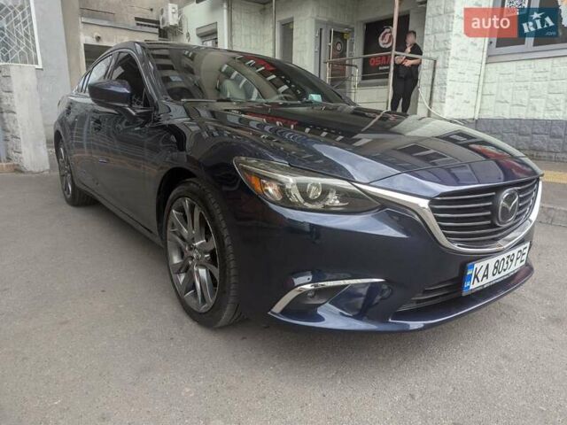 Синий Мазда 6, объемом двигателя 2.5 л и пробегом 81 тыс. км за 14700 $, фото 2 на Automoto.ua
