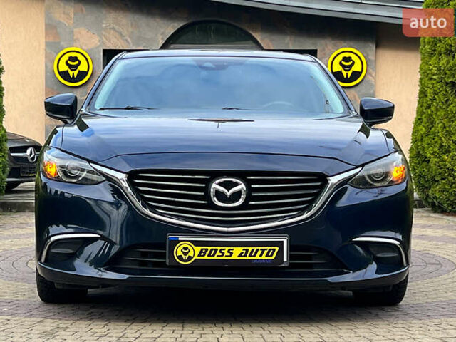 Синий Мазда 6, объемом двигателя 2.49 л и пробегом 105 тыс. км за 16999 $, фото 1 на Automoto.ua