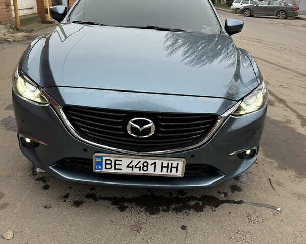 Синий Мазда 6, объемом двигателя 2.49 л и пробегом 52 тыс. км за 16499 $, фото 2 на Automoto.ua