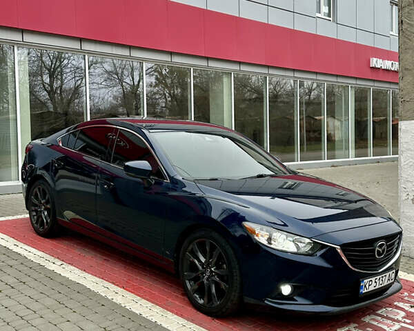 Синий Мазда 6, объемом двигателя 2.5 л и пробегом 121 тыс. км за 13500 $, фото 3 на Automoto.ua
