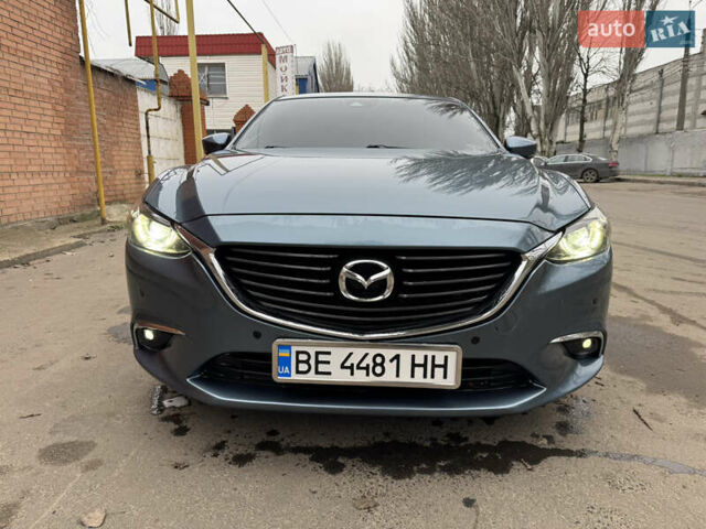 Синий Мазда 6, объемом двигателя 2.49 л и пробегом 52 тыс. км за 16499 $, фото 3 на Automoto.ua