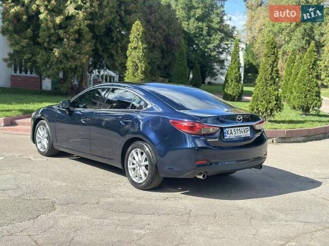 Мазда 6 2017 в Киеве на Automoto.ua Синий Мазда 6, объемом двигателя 2.5 л и пробегом 130 тыс. км за 10500 $, фото 10 на Automoto.ua