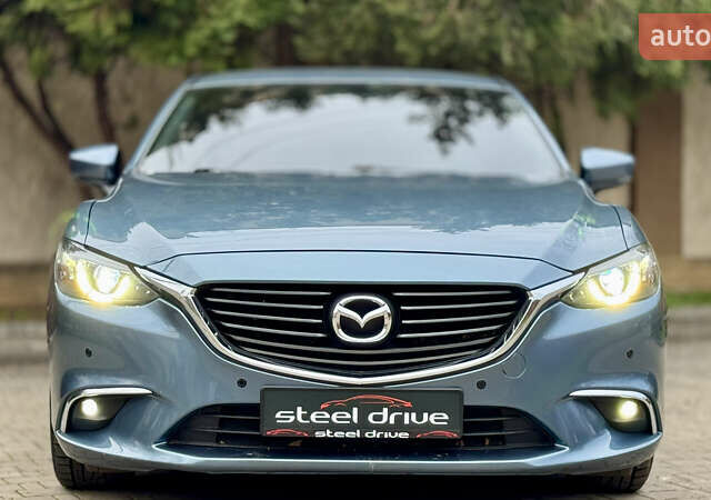 Синий Мазда 6, объемом двигателя 2.49 л и пробегом 52 тыс. км за 16199 $, фото 1 на Automoto.ua