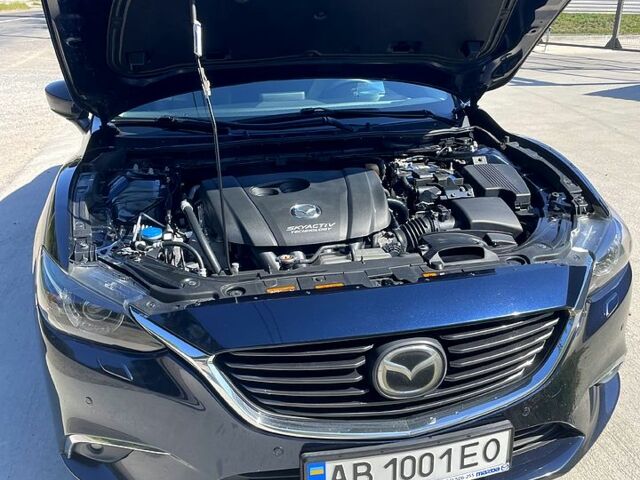 Синий Мазда 6, объемом двигателя 2.5 л и пробегом 164 тыс. км за 19500 $, фото 1 на Automoto.ua