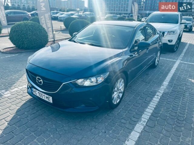Синий Мазда 6, объемом двигателя 2.49 л и пробегом 171 тыс. км за 9900 $, фото 1 на Automoto.ua