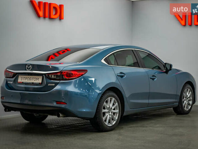 Синий Мазда 6, объемом двигателя 2 л и пробегом 154 тыс. км за 15462 $, фото 1 на Automoto.ua