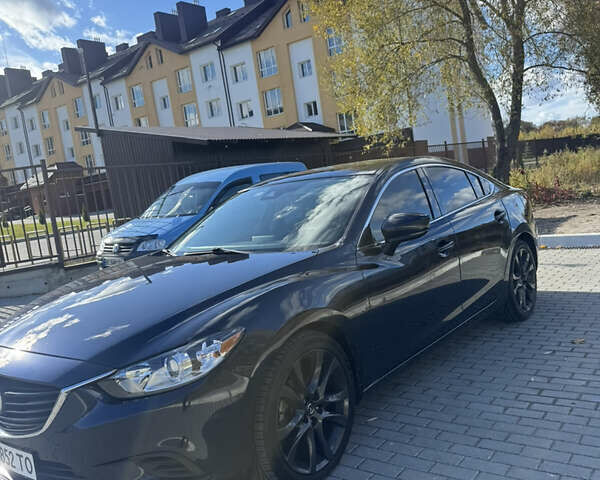 Синий Мазда 6, объемом двигателя 2.49 л и пробегом 80 тыс. км за 18500 $, фото 1 на Automoto.ua