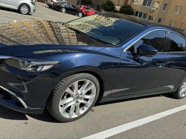 Синий Мазда 6, объемом двигателя 2.5 л и пробегом 200 тыс. км за 12200 $, фото 1 на Automoto.ua