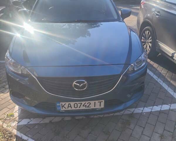 Синий Мазда 6, объемом двигателя 2.49 л и пробегом 148 тыс. км за 16500 $, фото 1 на Automoto.ua