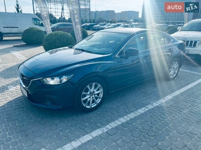 Синий Мазда 6, объемом двигателя 2.49 л и пробегом 171 тыс. км за 9900 $, фото 2 на Automoto.ua